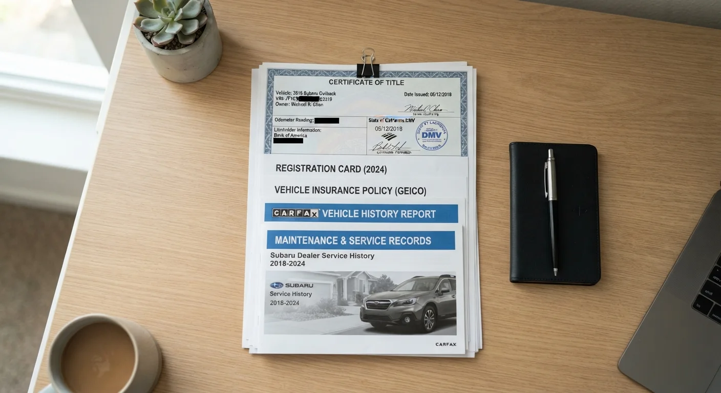 Documentation Every Car Seller Should Have Ready