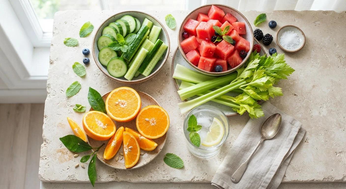 Hydration and Food: How What You Eat Affects Your Fluid Balance