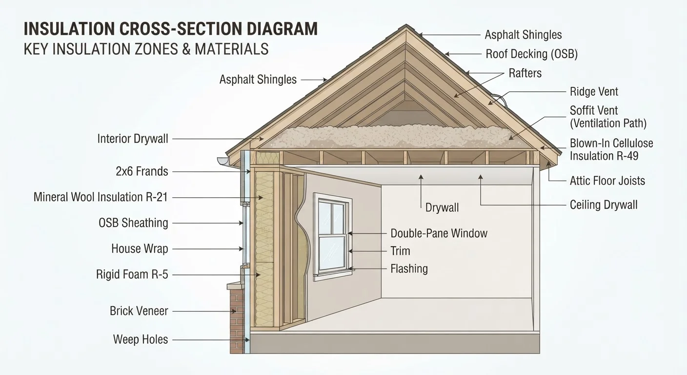 Insulation Types and Where Each One Belongs