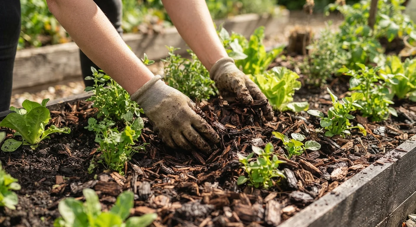 Mulching Your Garden Beds the Right Way