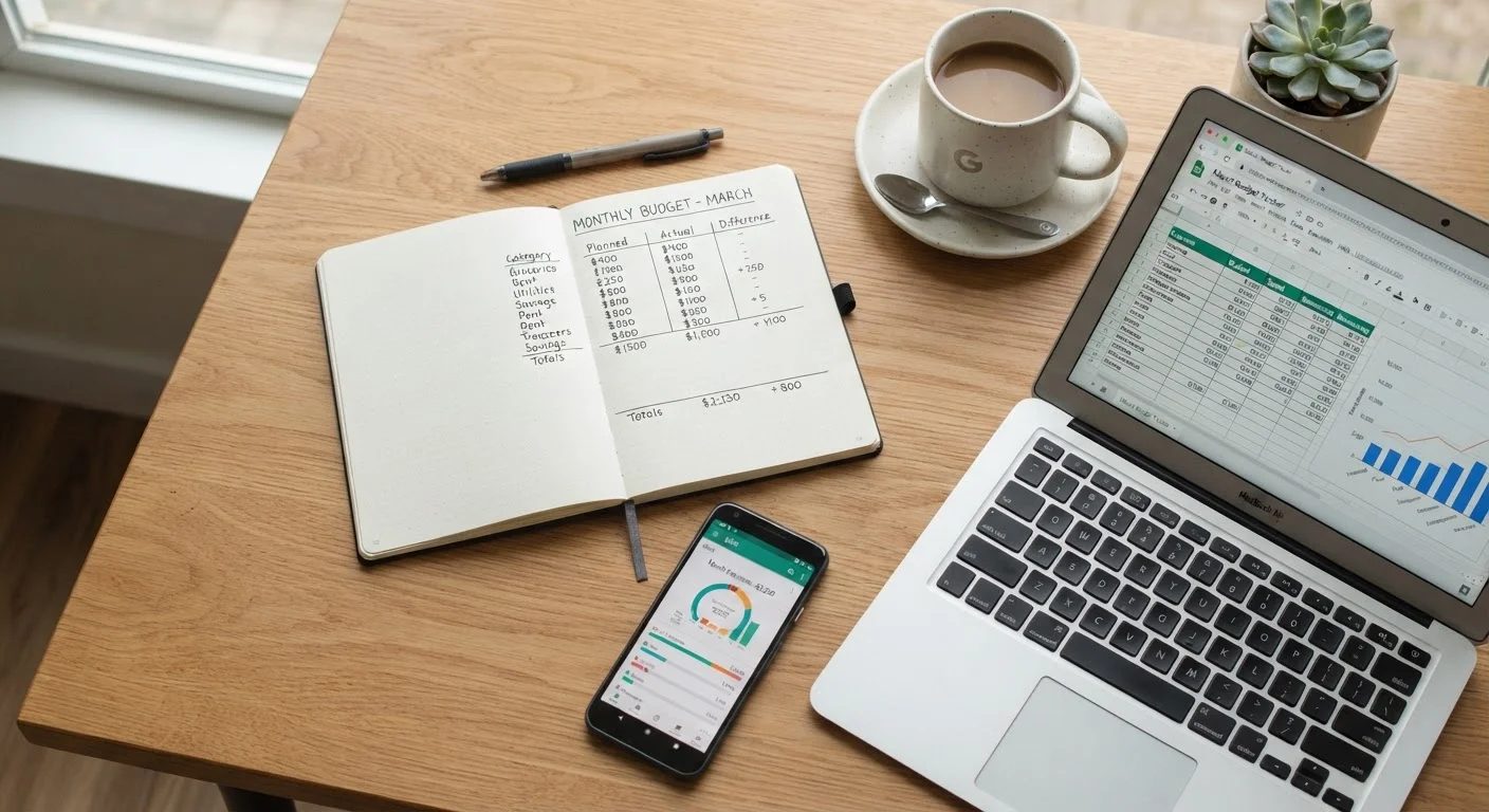 Paper Budgeting vs. Spreadsheets vs. Apps: Matching the Method to the Person