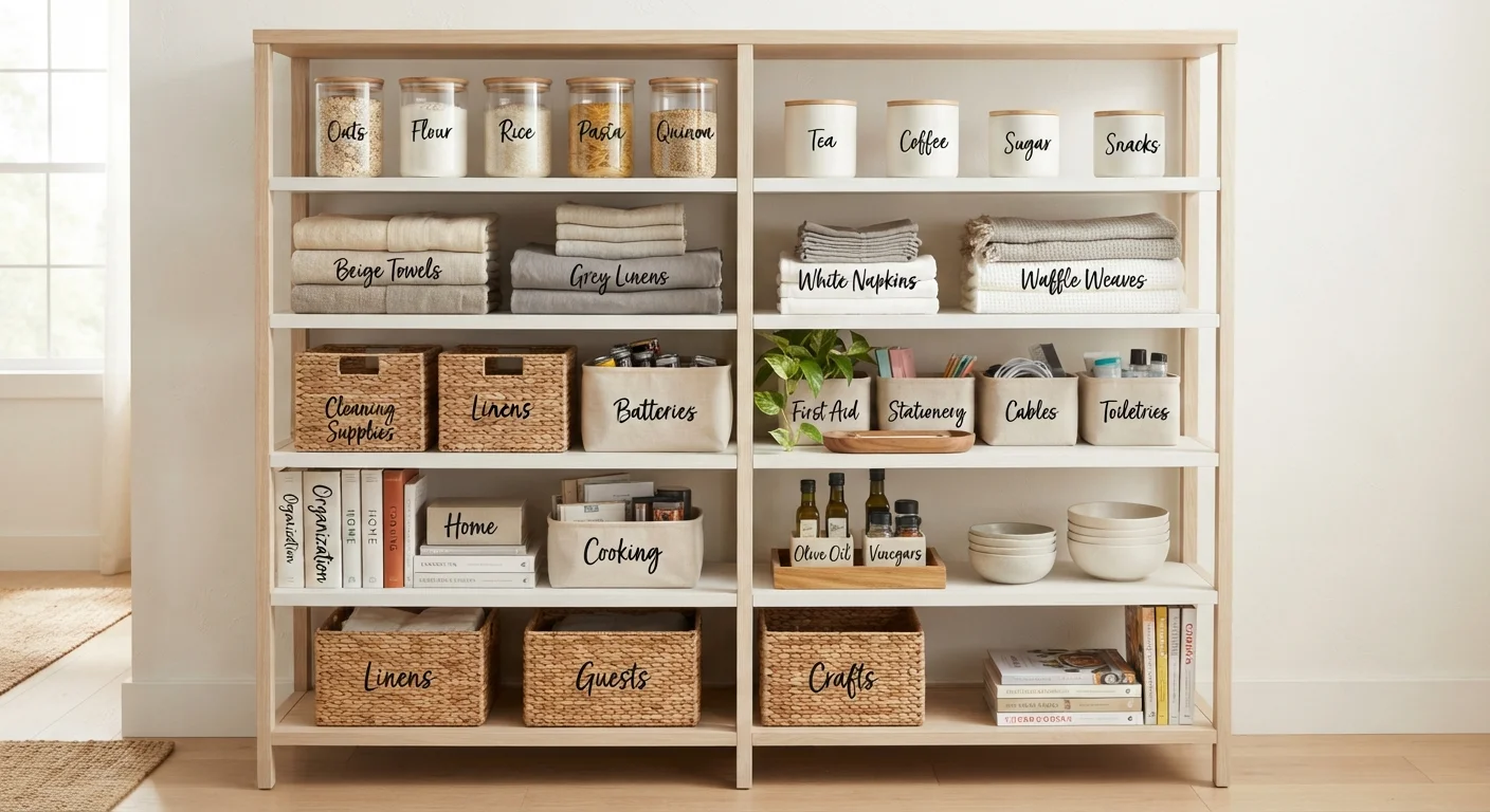Quick-Reference Glossary of Home Organization Terms