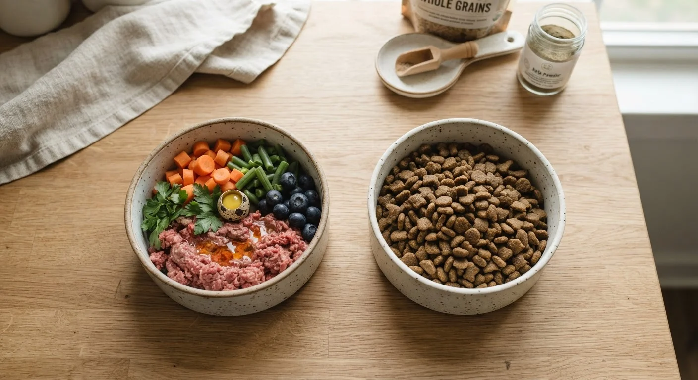 Raw Diets vs. Commercially Prepared Pet Food: What Owners Should Weigh Up