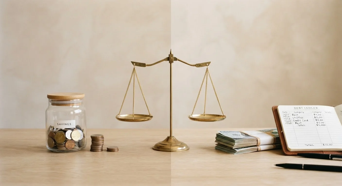 Saving vs. Paying Off Debt: Which Should Come First?