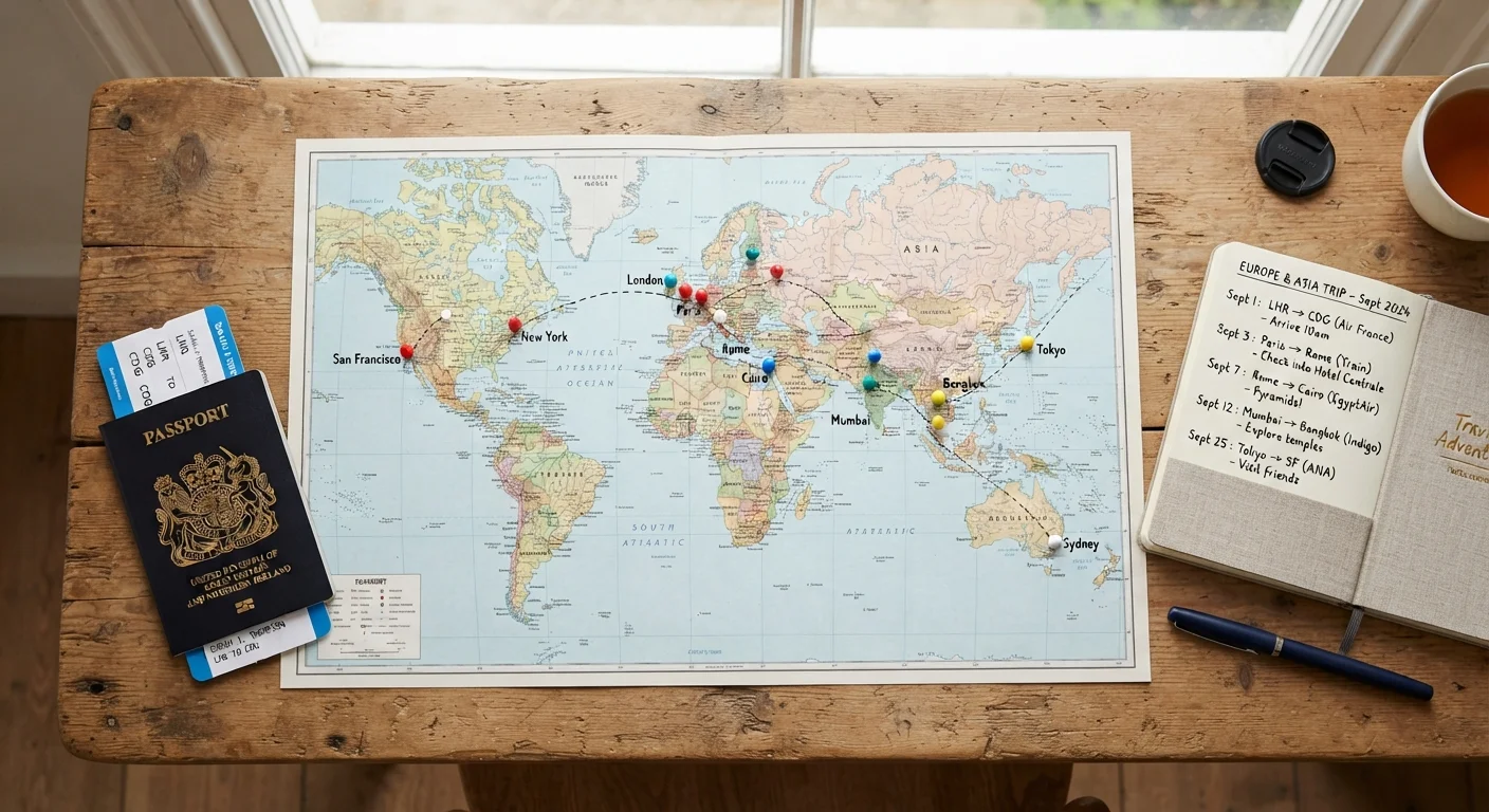 The Moving Parts of a Multi-Destination Trip: An End-to-End Planning Guide