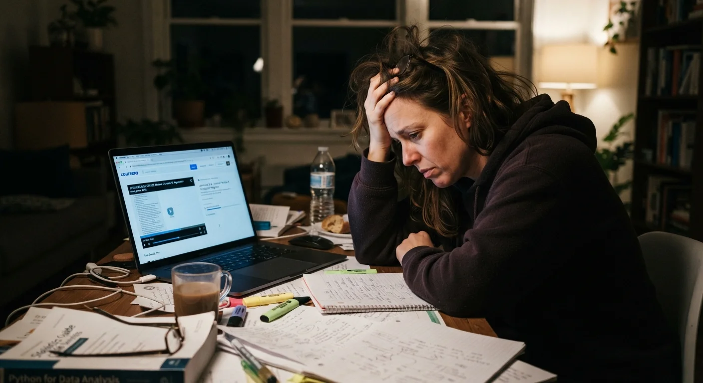 The Real Reasons Most People Abandon Online Courses Halfway Through