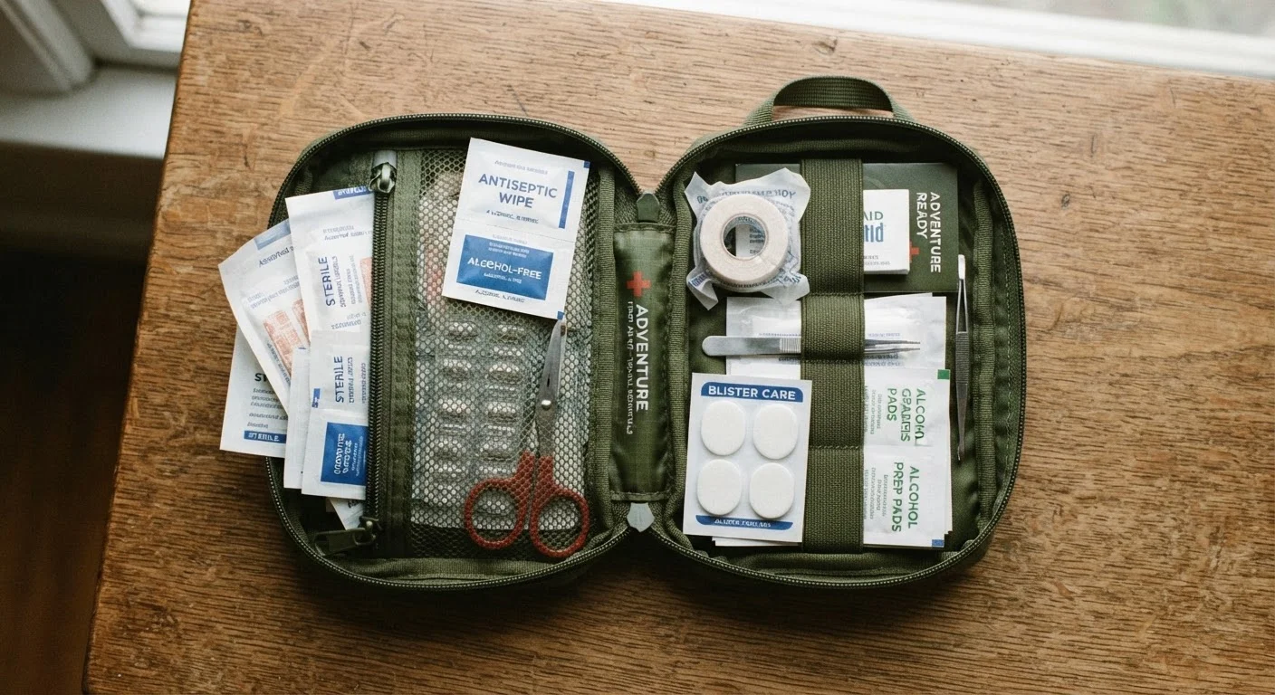 What Goes in a Travel First Aid Kit—and What's Usually Unnecessary