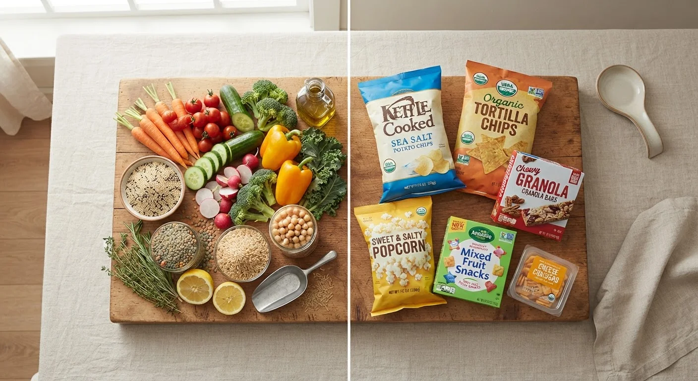 Whole Foods vs. Processed Foods: Understanding the Real Difference