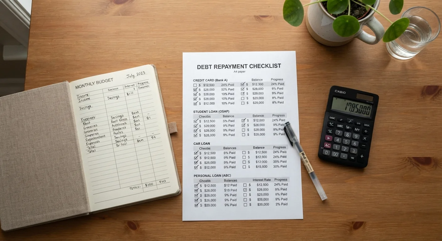 Your Debt Repayment Plan: A Checklist Before You Begin